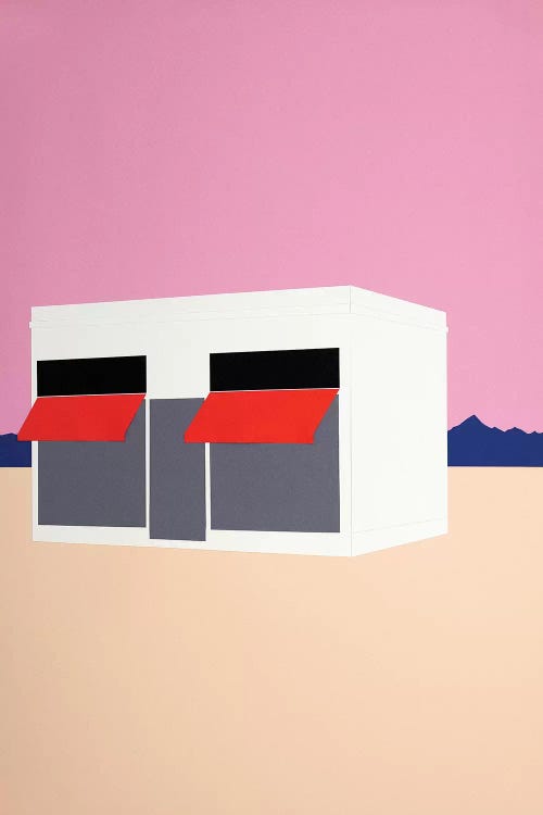 Sunset Boutique by Rosi Feist wall art
