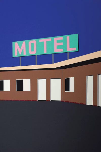 The Love Motel by Rosi Feist acrylic art print