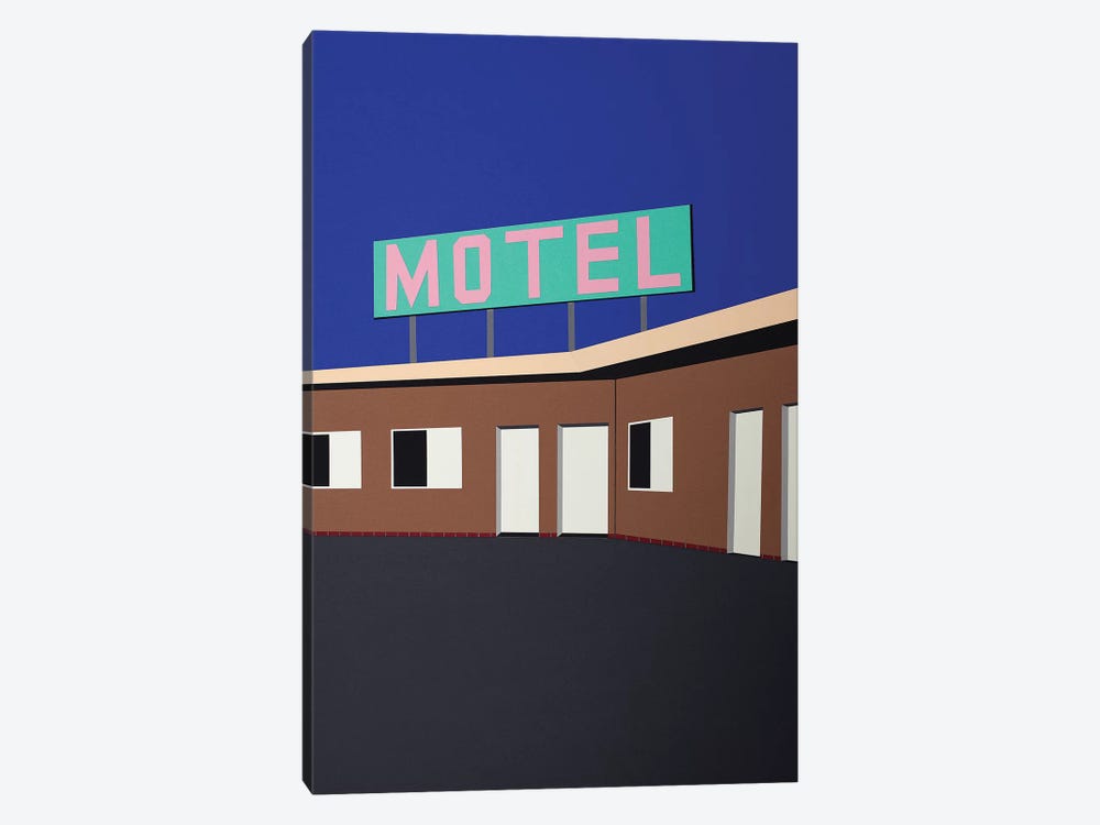 The Love Motel by Rosi Feist 1-piece Canvas Wall Art