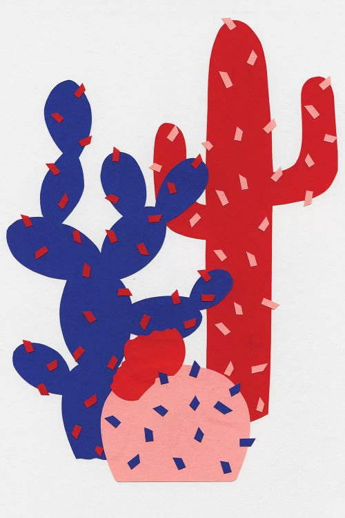 Three Succulents by Rosi Feist wall art