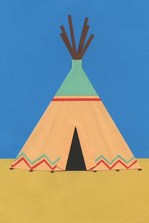 Tipi Green Red