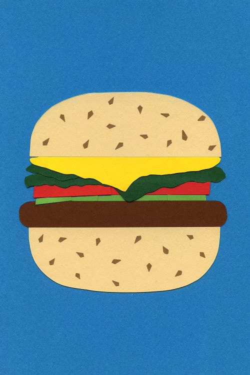 Veggieburger by Rosi Feist wall art