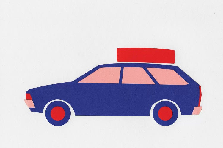 Volkswagen Passat B1 Kombi by Rosi Feist wall art