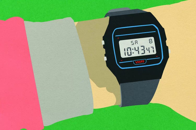 90s Watch by Rosi Feist wall art