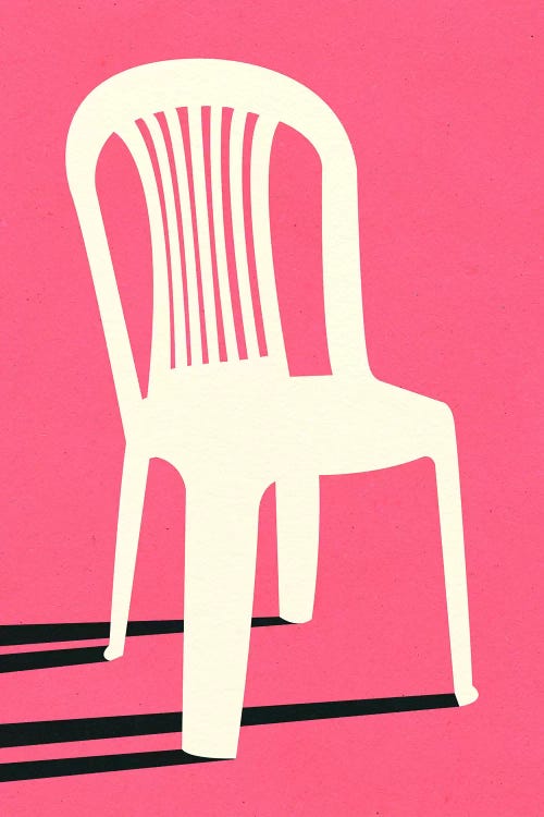 Monobloc Plastic Chair No I by Rosi Feist wall art