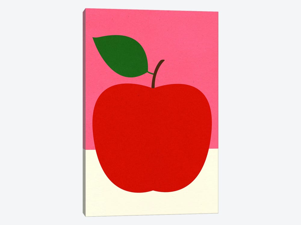 Red Apple by Rosi Feist 1-piece Canvas Wall Art