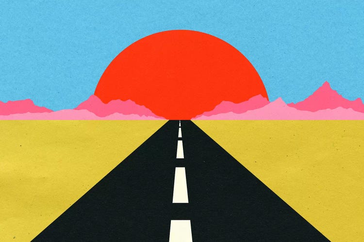 Road To Sun by Rosi Feist wall art