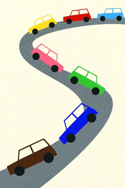 Traffic by Rosi Feist canvas print