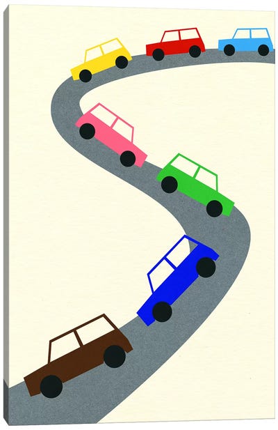 Traffic Canvas Art Print - Rosi Feist