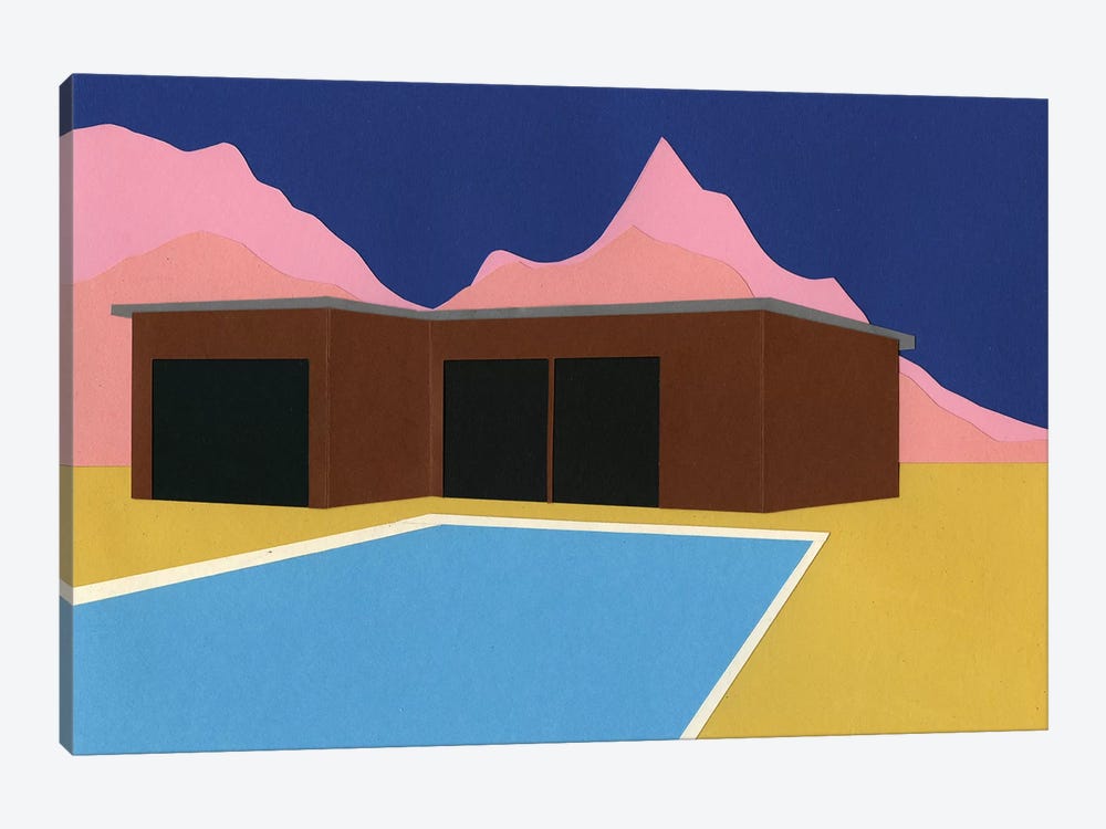California Summer House by Rosi Feist 1-piece Art Print