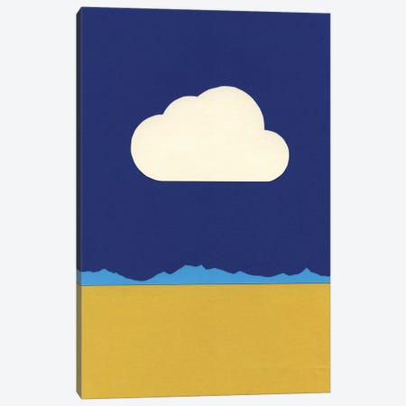 Cloud Over The Desert Canvas Print #RFE18} by Rosi Feist Art Print