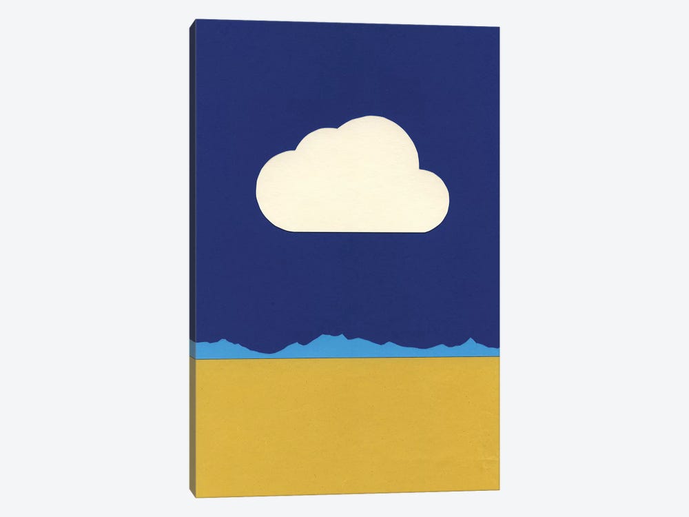 Cloud Over The Desert by Rosi Feist 1-piece Canvas Artwork