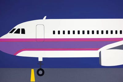 Airplane A320 by Rosi Feist canvas print