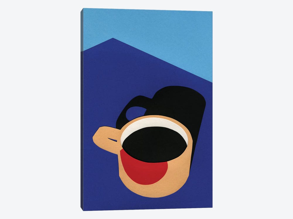 Cup of Coffee by Rosi Feist 1-piece Canvas Art