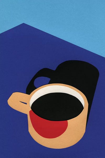 Pop Art Kitchen: Cup of Coffee by Rosi Feist