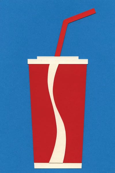 Pop Art Kitchen: Cup of Coke by Rosi Feist