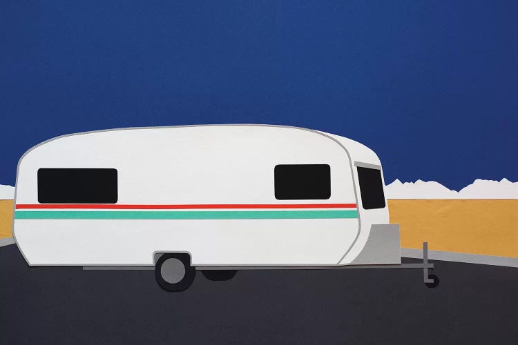 Death Valley Caravan by Rosi Feist wall art