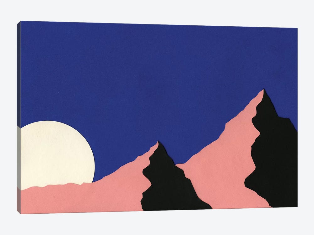 Death Valley Moon I by Rosi Feist 1-piece Canvas Artwork