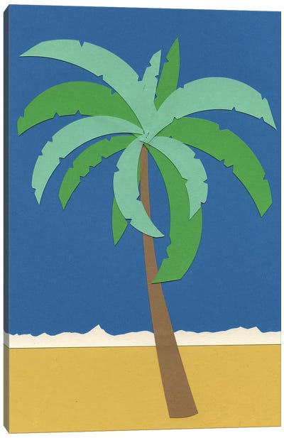 Desert Palm Canvas Art Print