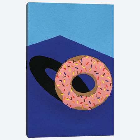 Donut In The Sun Canvas Print #RFE32} by Rosi Feist Canvas Print