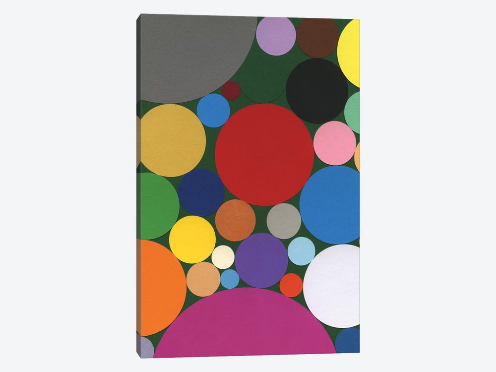 Dots by Rosi Feist 1-piece Canvas Print