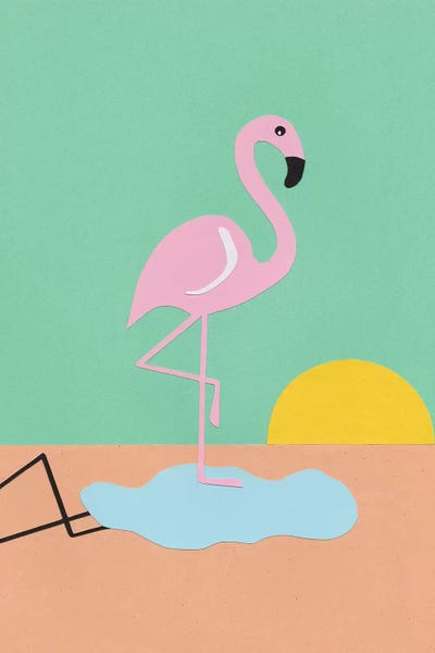 Dopamine Decor: Flamingo Herbert by Rosi Feist