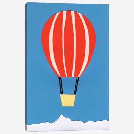 Hot Air Balloon Canvas Print #RFE50} by Rosi Feist Canvas Art Print