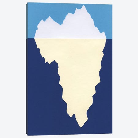 Iceberg Canvas Print #RFE51} by Rosi Feist Canvas Art Print