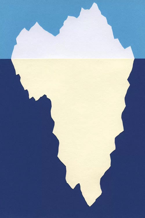 Iceberg by Rosi Feist wall art