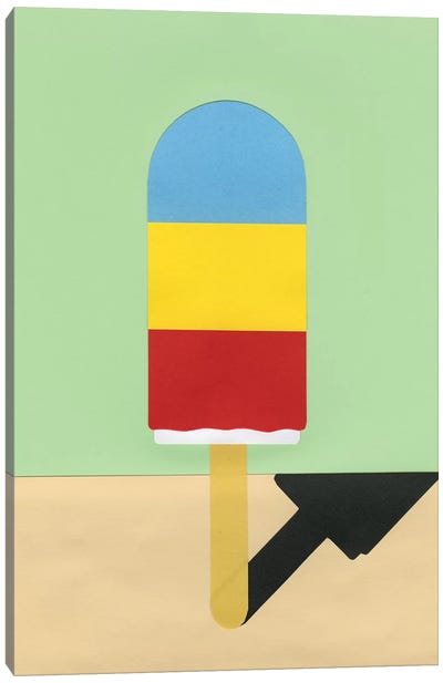 Ice Henry Canvas Art Print - Ice Cream & Popsicle Art