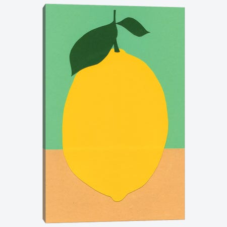 Lemon Canvas Print #RFE57} by Rosi Feist Canvas Art