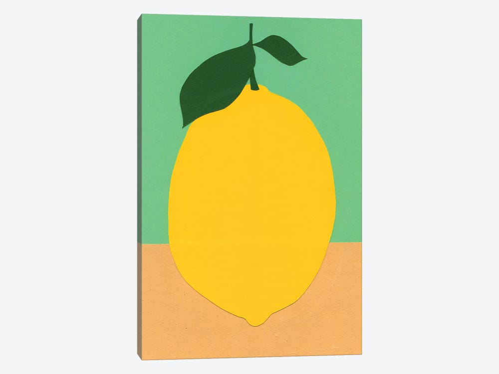 Lemon by Rosi Feist 1-piece Canvas Art Print