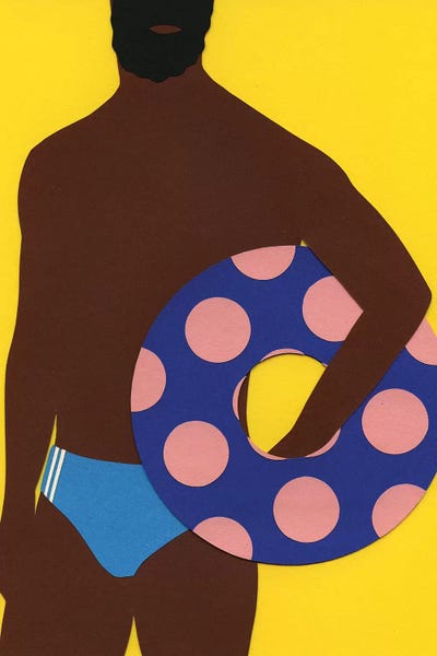 Dopamine Decor: Man On The Beach by Rosi Feist