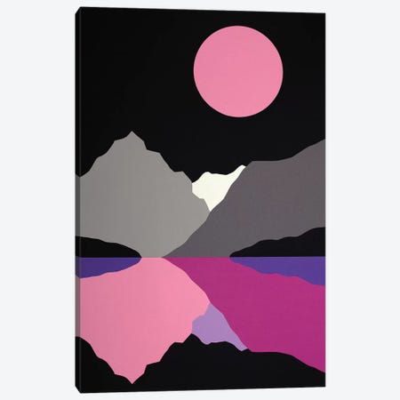Moonlight On Lake Tenaya Canvas Print #RFE63} by Rosi Feist Canvas Art
