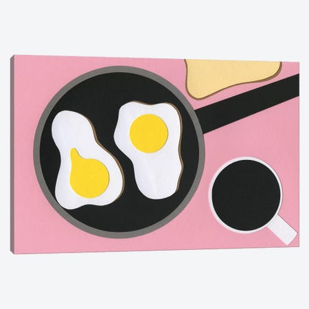Mr. D'z Breakfast Canvas Print #RFE64} by Rosi Feist Canvas Art Print