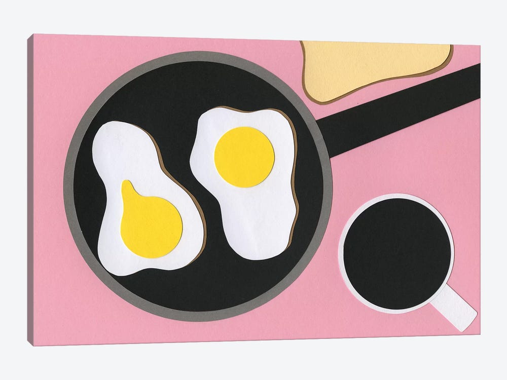 Mr. D'z Breakfast by Rosi Feist 1-piece Art Print