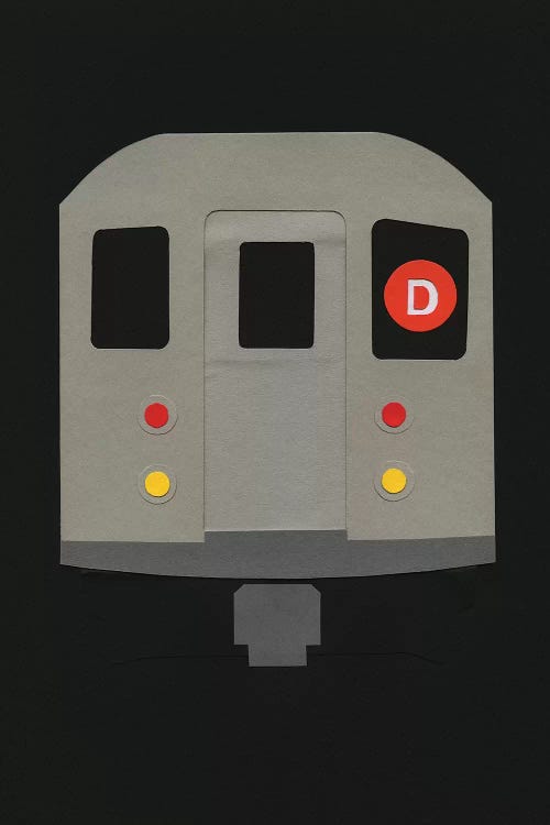 New York Subway Car R62 by Rosi Feist wall art
