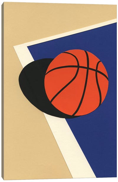Oakland Basketball Team I Canvas Art Print - Basketball Art