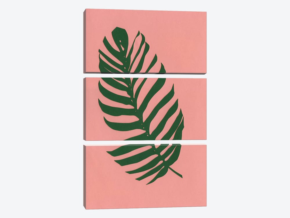 Philodendron 3-piece Canvas Art Print