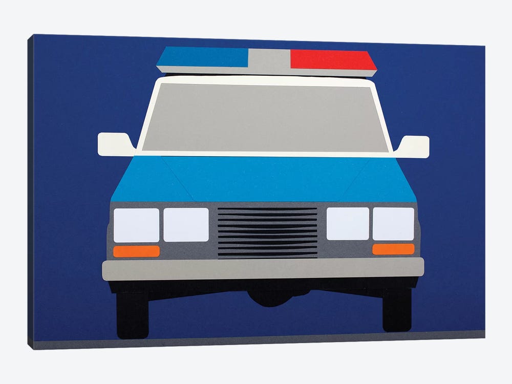 Police Car 1988 1-piece Art Print