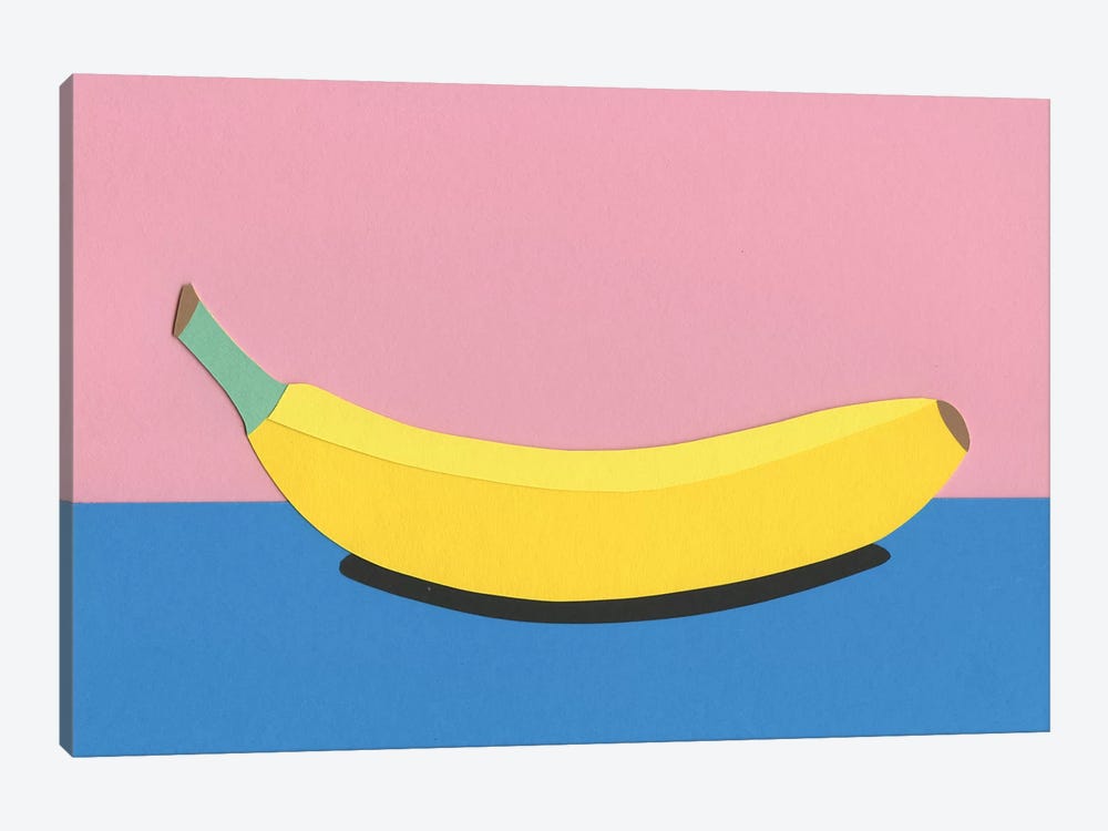 Banana by Rosi Feist 1-piece Canvas Art Print