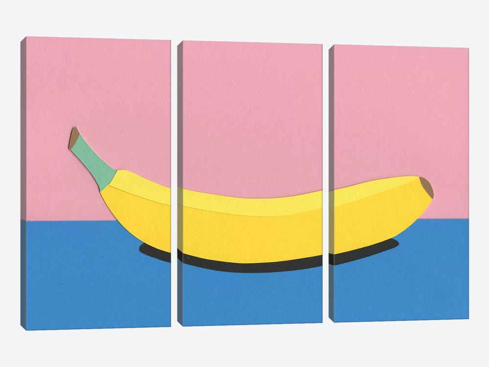 Banana by Rosi Feist 3-piece Art Print