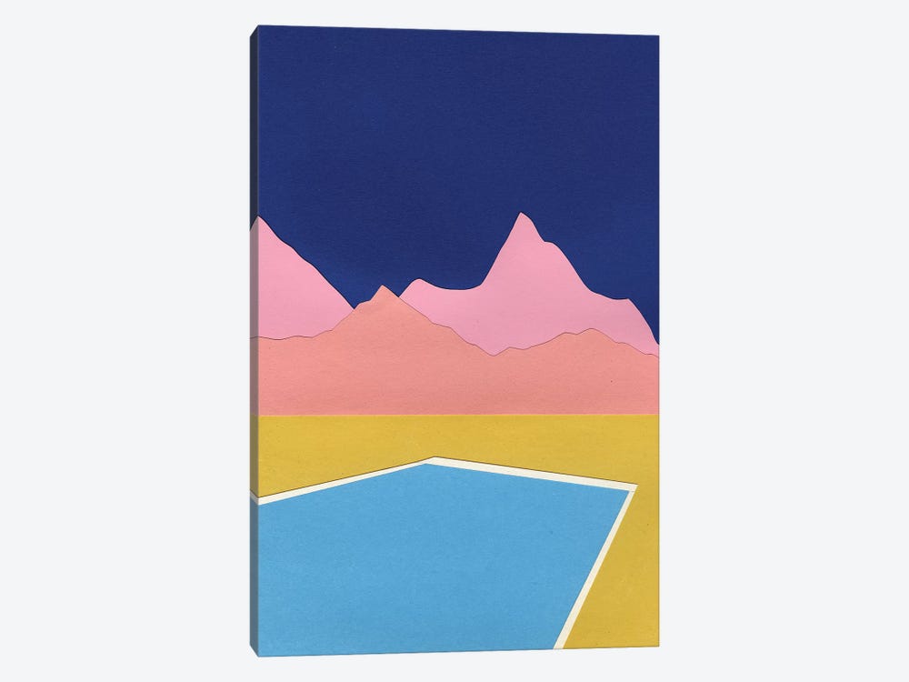 Pool In The Hills by Rosi Feist 1-piece Art Print