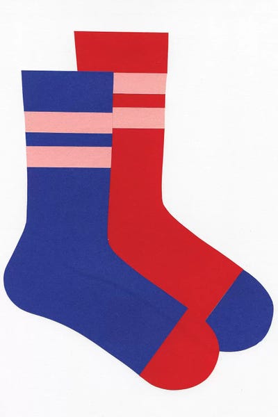 Socks by Rosi Feist multi panel art