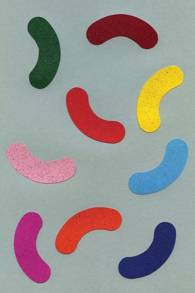 Pop Art Kitchen: Sprinkled Color Flips by Rosi Feist