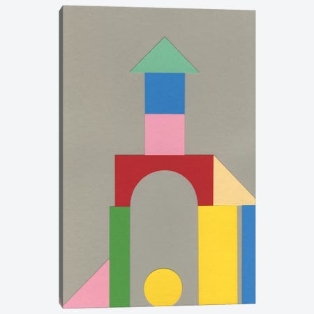 Bauhaus Tower Canvas Print #RFE9} by Rosi Feist Canvas Wall Art
