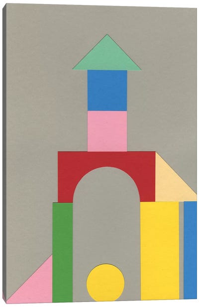 Bauhaus Tower Canvas Art Print - Cut & Paste