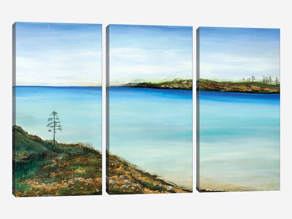 On A Clear Day by Ruth Fromstein 3-piece Canvas Art Print