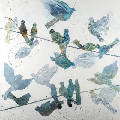 Annual Gathering by Ruth Fromstein art print