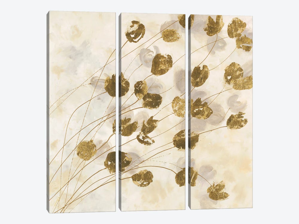 Elegance In Bloom IV by Ruth Fromstein 3-piece Canvas Artwork